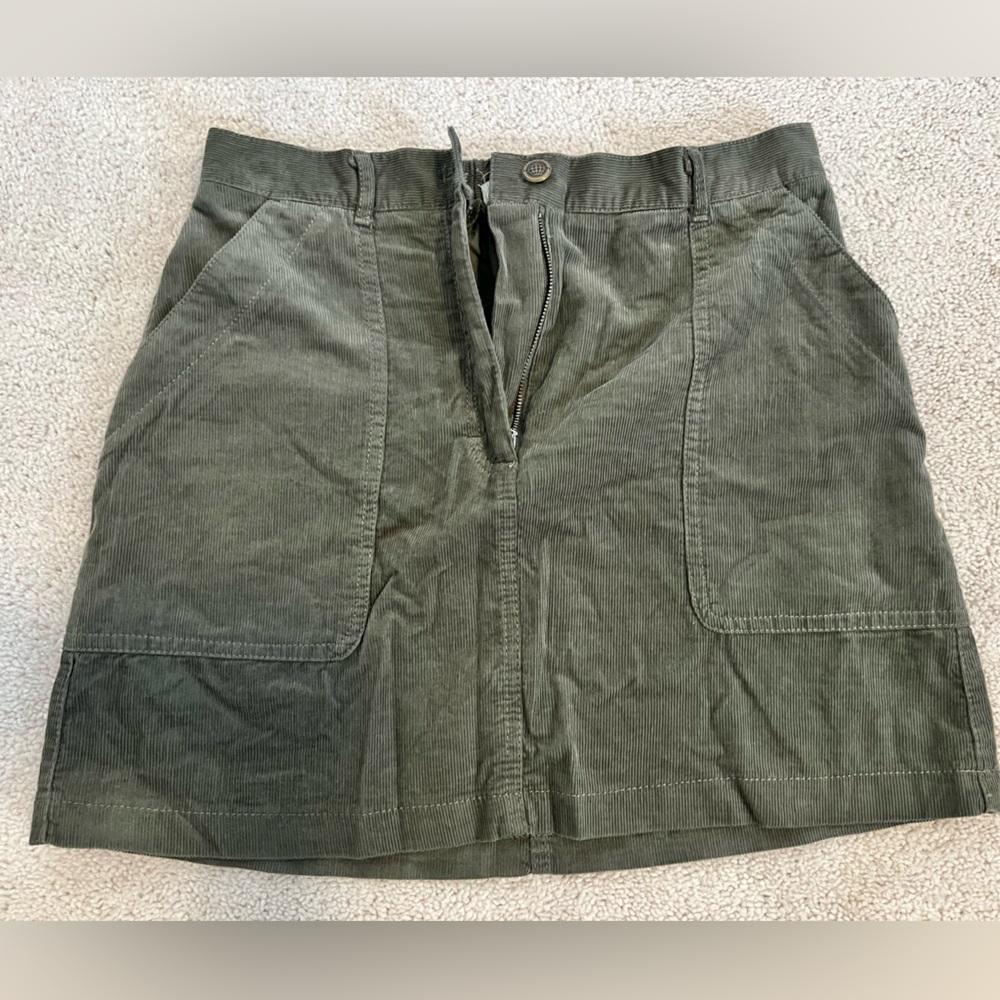 Max Studio Sage Corduroy Skirt